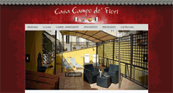 Desktop Screenshot of casacampodefiori.com