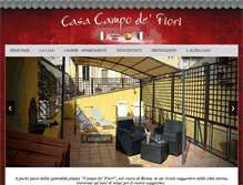 Tablet Screenshot of casacampodefiori.com